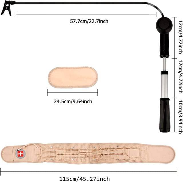 Lumbar Decompression Belt – Inflatable Spine Traction Back Relief 7