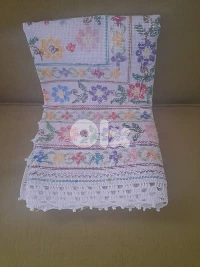 DMC hand made table cover