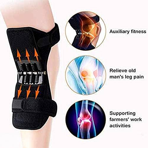 Spring‑Loaded Knee Support – PowerKnee Joint Booster Pads for Lifting 3