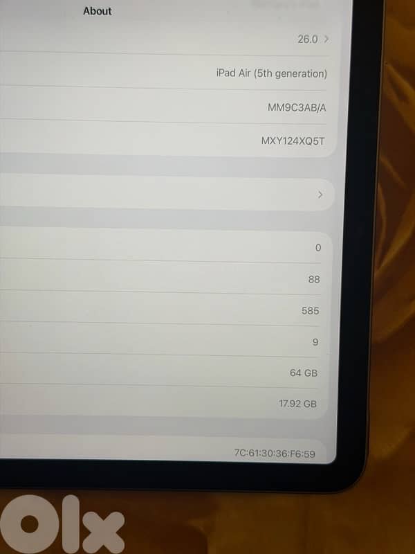 IPAD AIR 5TH GENERATION 64GB 2