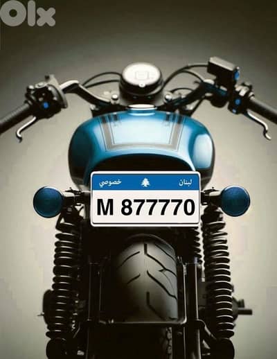 motorcycle plate number