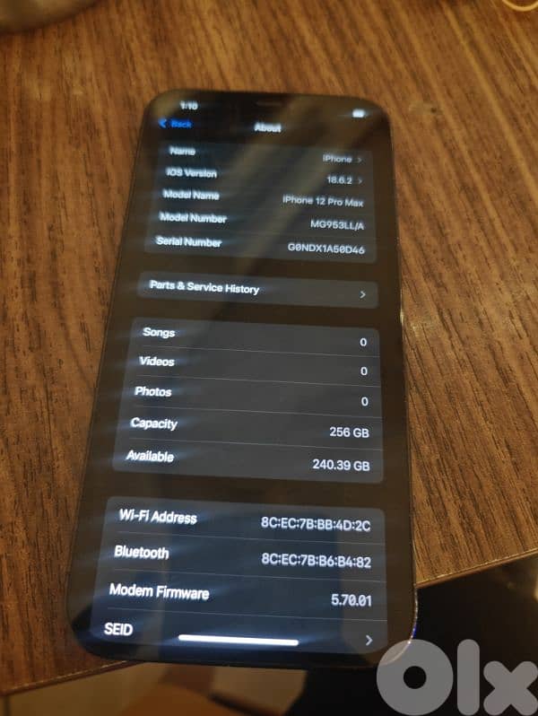 iphone 12 pro max 256 3