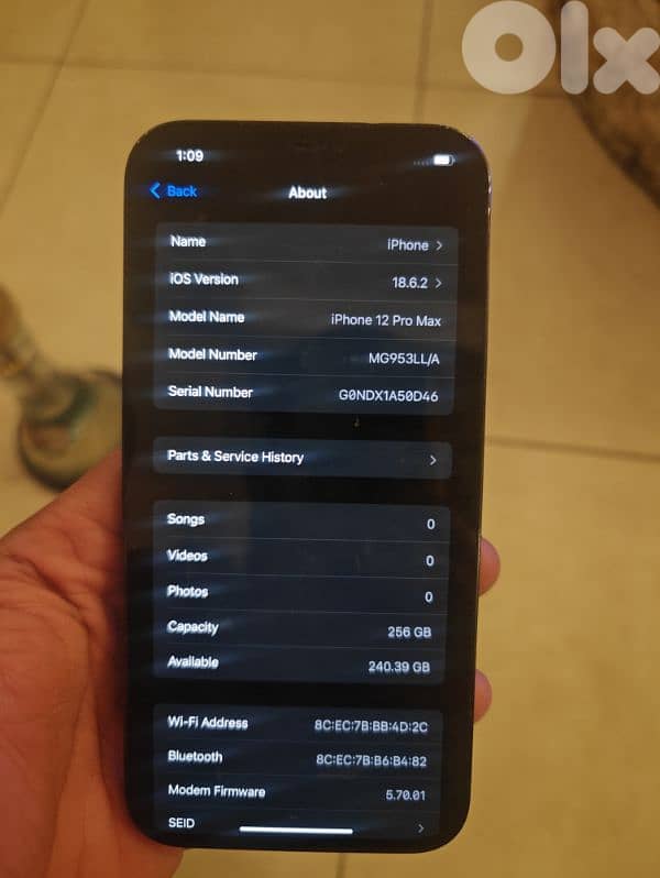 iphone 12 pro max 256 6