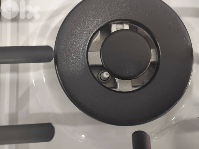 cooker 90x60 cm Stainless steel فرن غاز ٩٠ سنتم ستانليي 4