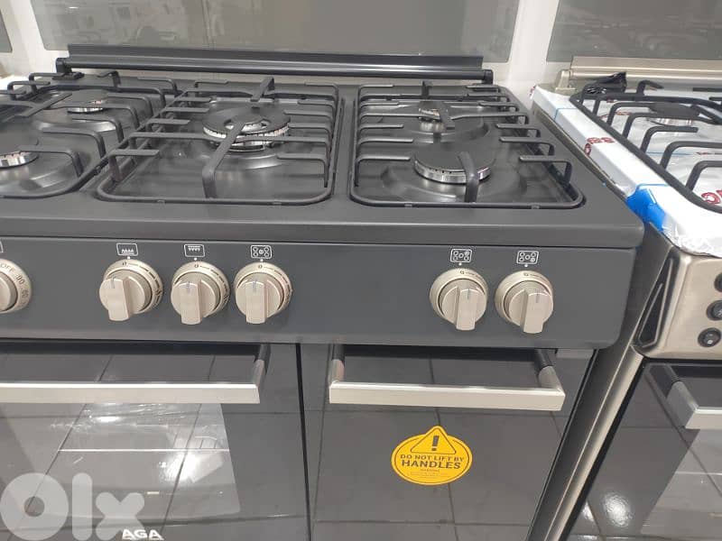 Cooker 90 cm Black فرن غاز ٩٠ سنتم ايود 1