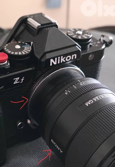 Megadap Sony E  lenses to Nikon Z Autofocus Adapter Pro+