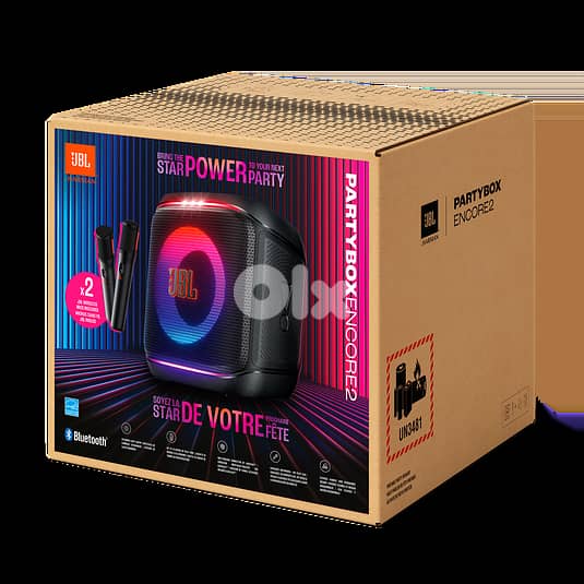 JBL PartyBox Encore 2 Karaoke Wireless Speaker 2