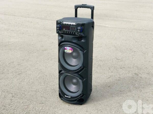 Meirende 10×2 Wireless Karaoke RGB Speaker + 2 Wireless Mics 1