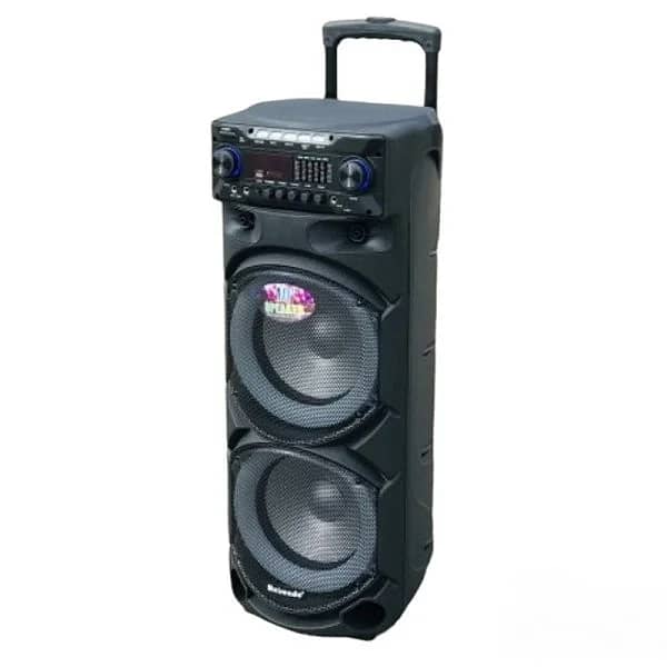 Meirende 10×2 Wireless Karaoke RGB Speaker + 2 Wireless Mics 2