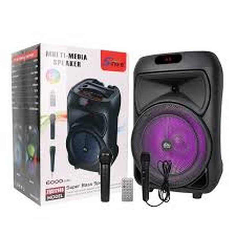 Sing-E 12″ Wireless Karaoke Speaker + 2 Mics 3