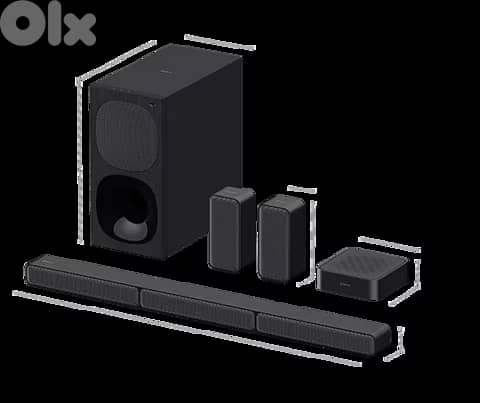 Sony S40R 5.1ch 600W Home Cinema with Wireless Rear Speakers 1