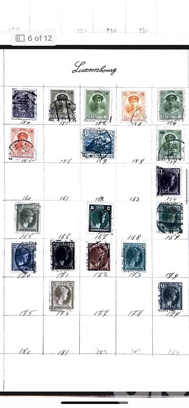 Luxembourg stamps 5