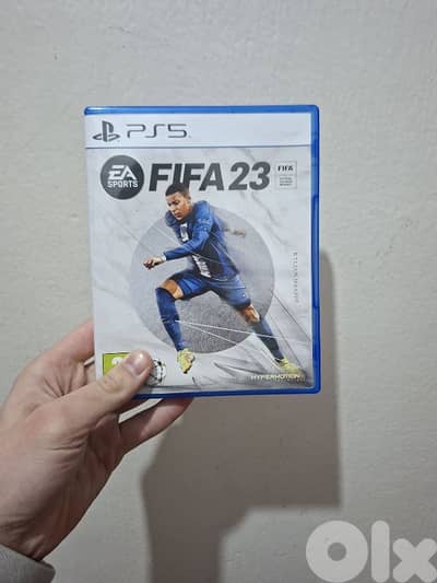 ps5 fifa 23 used like new