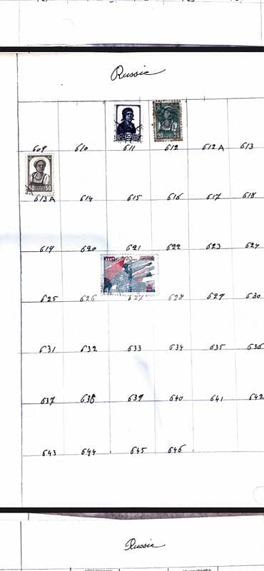 Russia stamps 1