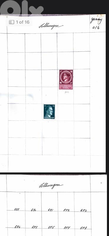 Germany stamps