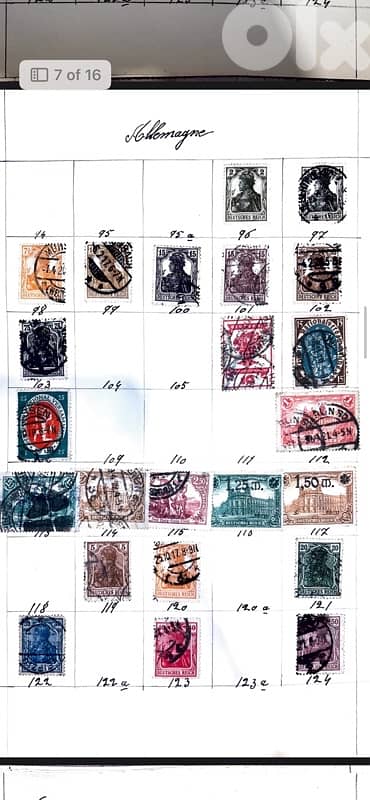 Germany stamps 7