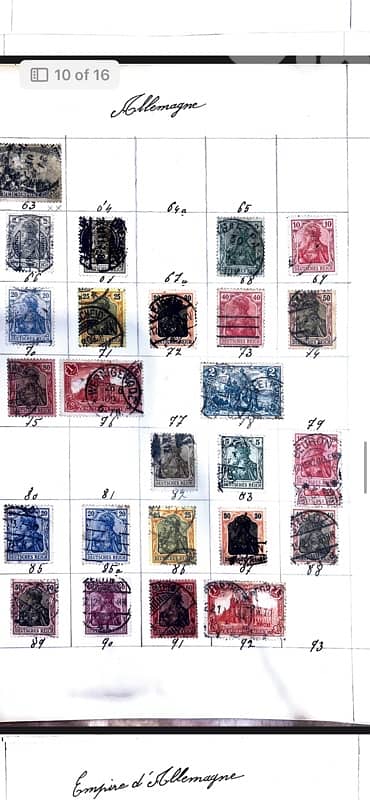Germany stamps 9