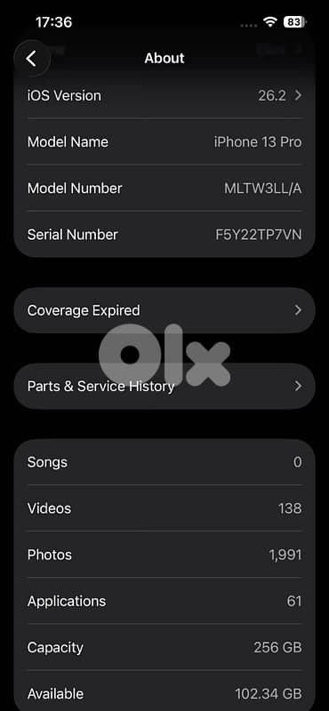 iphone 13 pro 256 GB