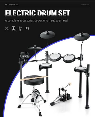 Donner DED-95 Electric Drum Set
