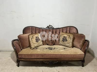 طقم كنبايات حفر ملكي خشب زان