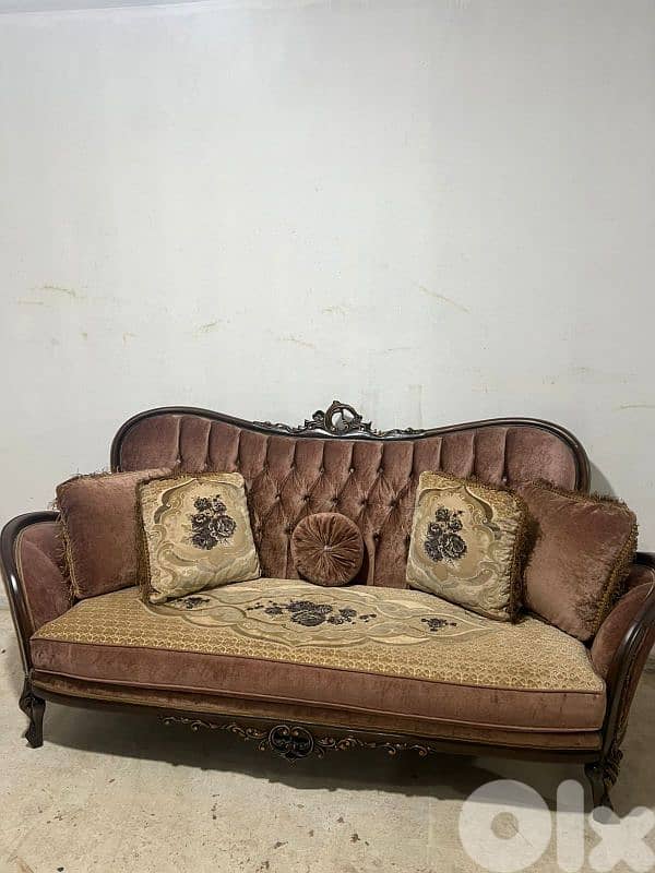 طقم كنبايات حفر ملكي خشب زان 1