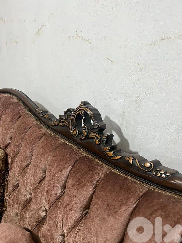 طقم كنبايات حفر ملكي خشب زان 5