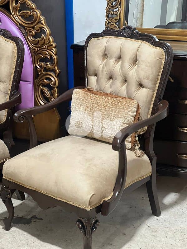 طقم كنبايات حفر ملكي خشب زان 6