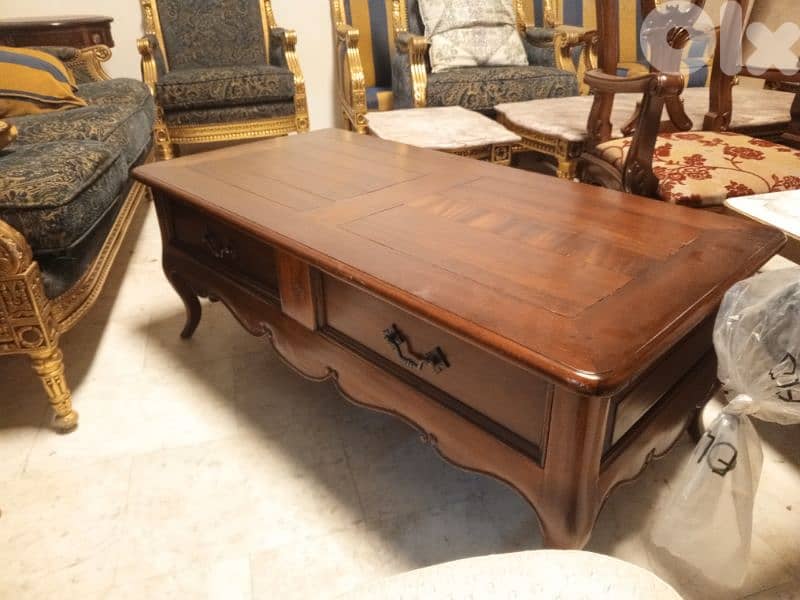 Mahogany coffee table 1