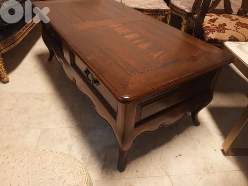 Mahogany coffee table 3