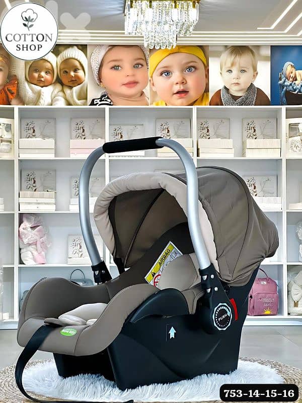 2 in 1 Premium Baby Rocker & Car Seat 3