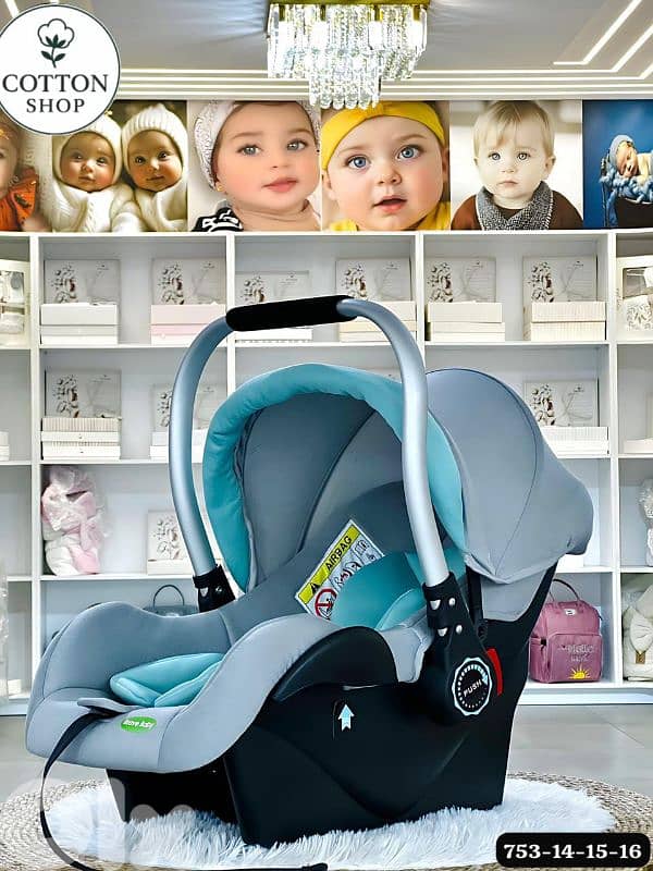 2 in 1 Premium Baby Rocker & Car Seat 5