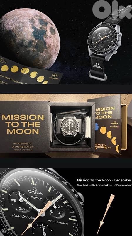OMEGA X SWATCH MOONSWATCH - MISSION TO MOONSHINE GOLD + EXTRA STRAP 4
