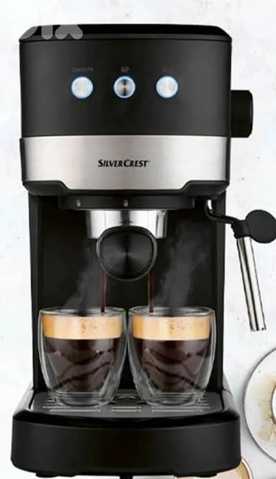 مكنة قهوة ١٥ بار  (بن مطحون)