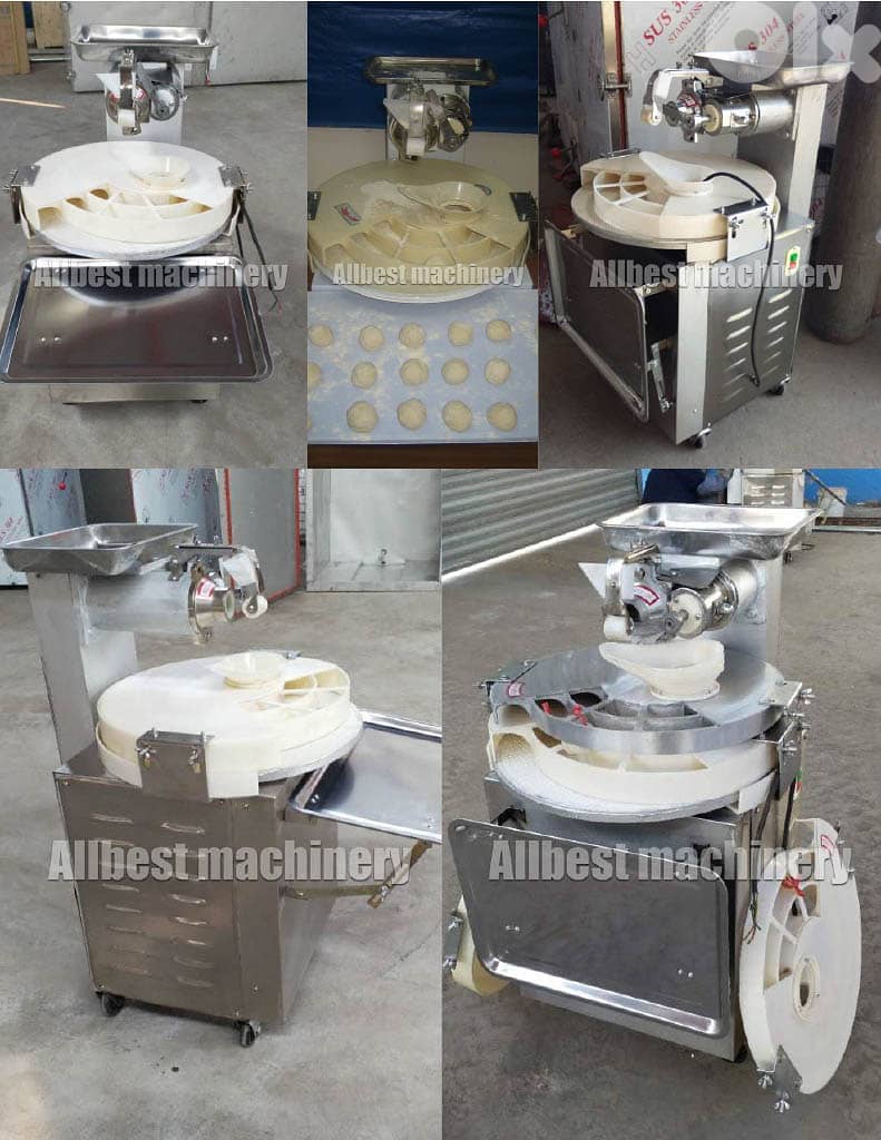 Automatic Dough Divider & Rounder –Commercial Bakery Equipment & Pizza 9