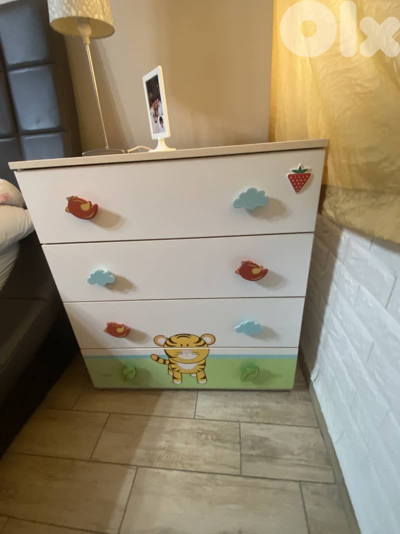 Kids closet and dresser Cilek 2