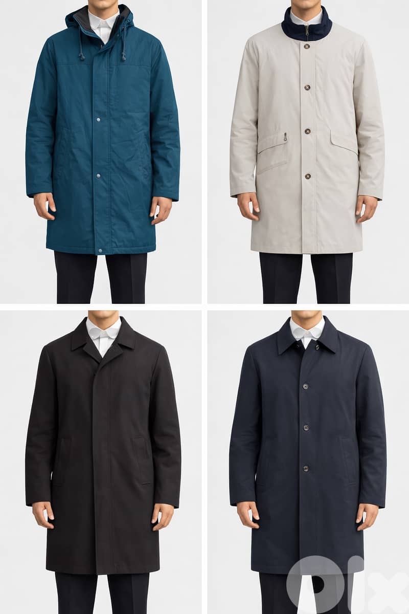 Poly-Cotton Padded COATs. . FOR ONLY 25$ 1