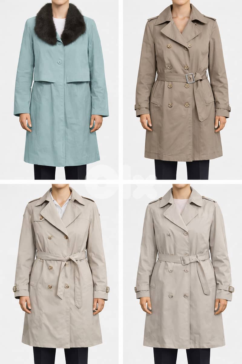 Poly-Cotton Padded COATs. . FOR ONLY 25$ 4