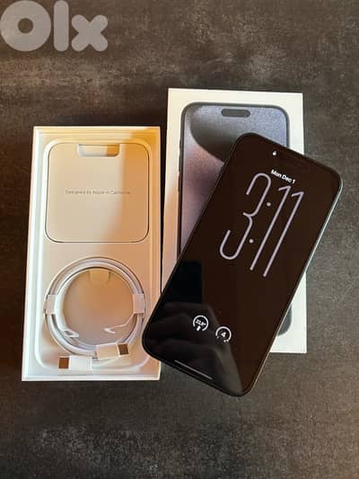 iPhone 15 Pro Max 512 GB - Like new, no scratches, 90% battery