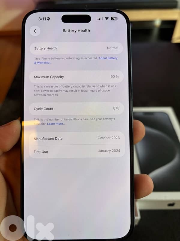 iPhone 15 Pro Max 512 GB - Like new, no scratches, 89% battery 3