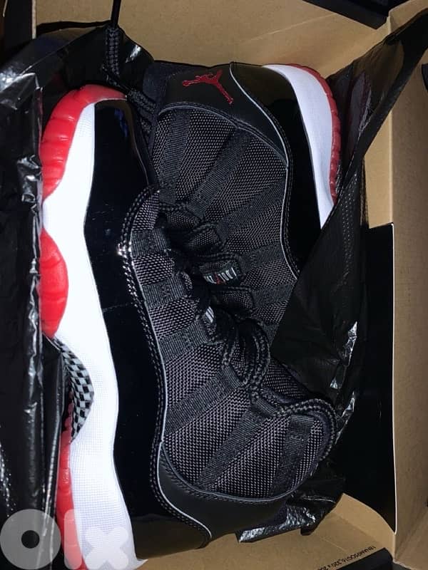 Nike Air Jordan 11 bred size 45 OG ALL 1
