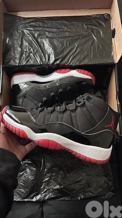 Nike Air Jordan 11 bred size 45 OG ALL