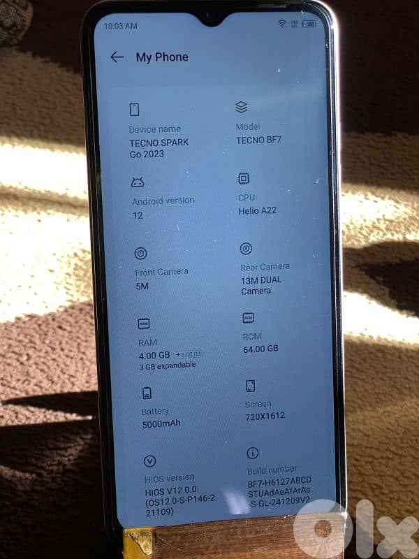 Tecno sparc go 2023 2