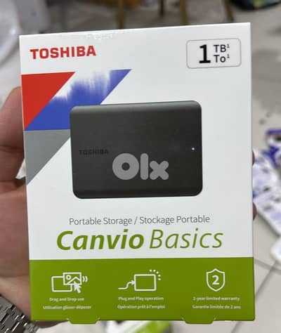 Toshiba canvio basics hard disk 1tb