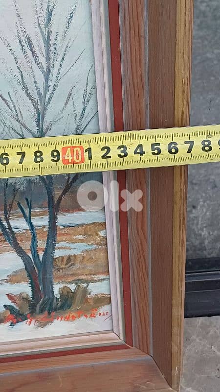 لوحة رسم زيتي اوروبية 11