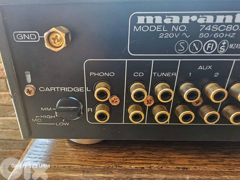 marantz preamplier 4