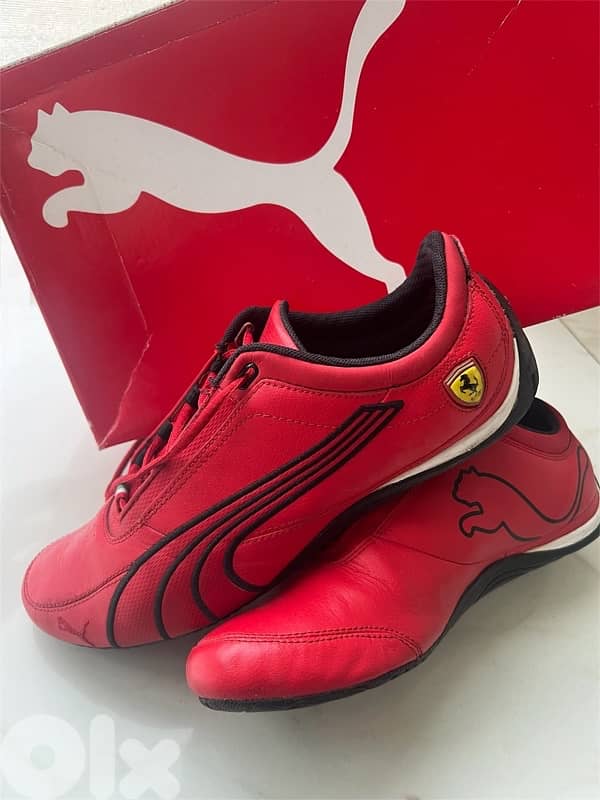 Puma Drift Cat 4 Ferrari Red Shoes size 42 with box 5