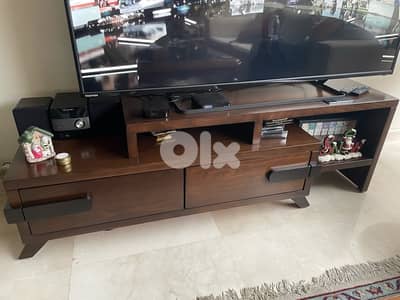 Wood TV unit
