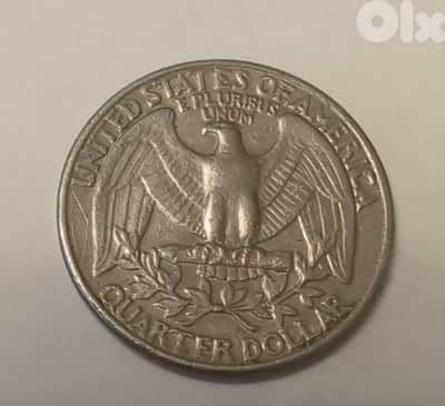USA 1/4 Dollar, Washington Quarter, 1981-D, Filled Mint Mark, "In Cod