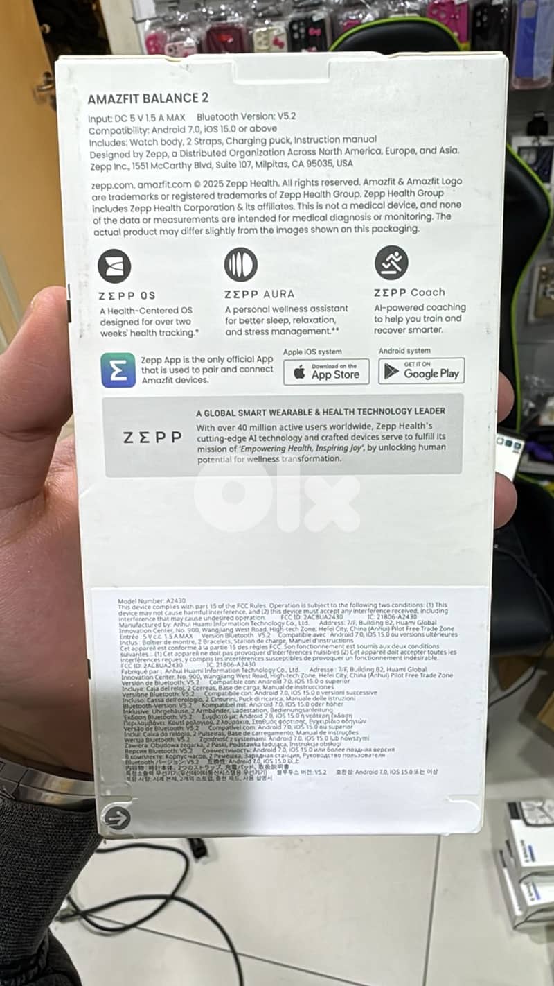 Amazfit Balance 2 black 1