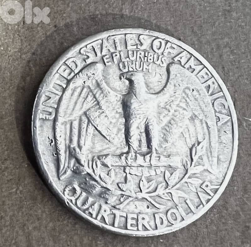 1967 Liberty Washington Quarter Dollar US Collectors Coin No Mint Mark 1